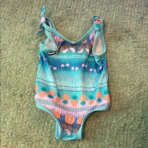 Tropical Print One-Piece Swimsuit 2T